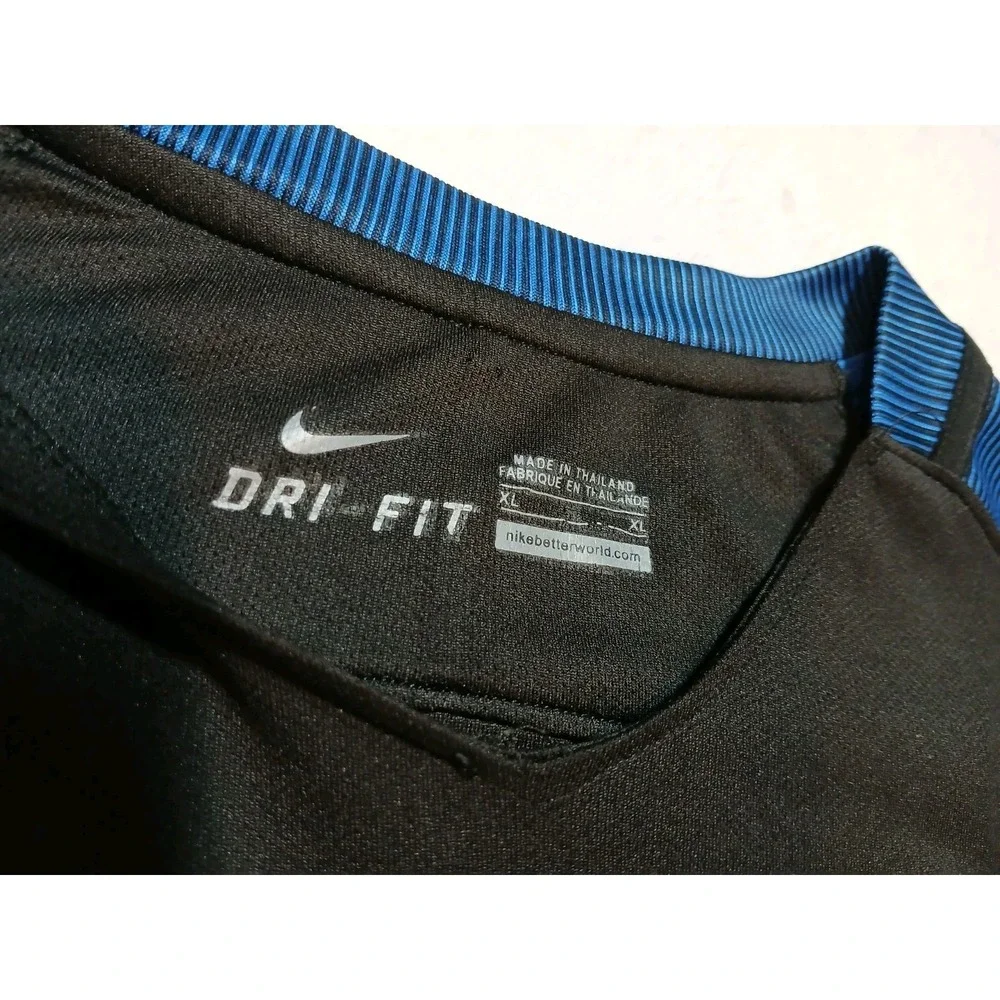 Nike USA USMNT 2016 Away Soccer Jersey Black Men's XL Custom #2 LINK Patches